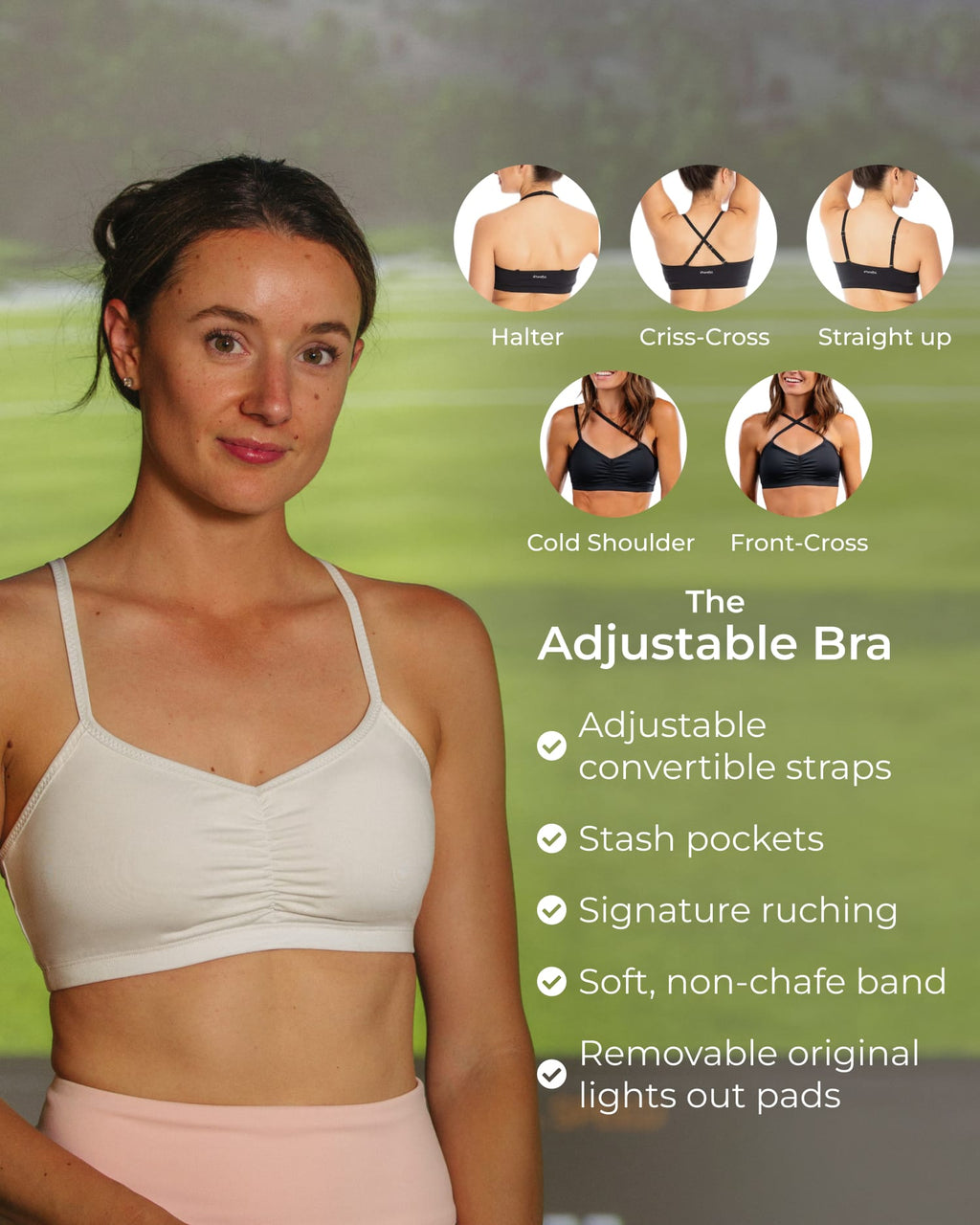 Adjustable Bra – Whipped Cream