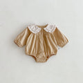 MyKids-USA® Baby Girls Color Patchwork Long-sleeved bodysuit or Dress – Princess Sister Matching
